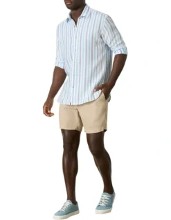 Conway Stripe Shirt In Navy/Multi -Men's Fashion 984795310 4 720x928