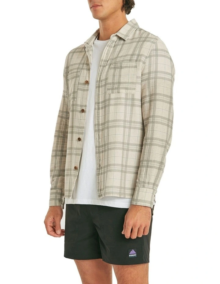 Replay Casual Long Sleeve Shirt In Beige 5 Replay Casual Long Sleeve Shirt In Beige - Image 3