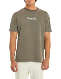 Big Country Relaxed Tee In Brown