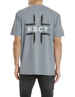 Willow Relaxed Tee In Grey