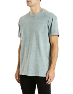 Relaxed Fit T-Shirt In Pigment Lead -Men's Fashion 985710970 3 720x928