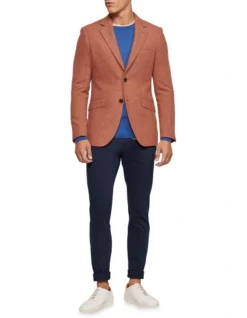 Oxford Stretch Skinny Fit Chinos In Navy -Men's Fashion 986192740 5 720x928