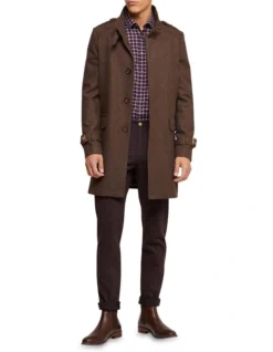 Oxford Danny Casual Organic Cotton Chinos In Purple -Men's Fashion 986193460 5 1 720x928