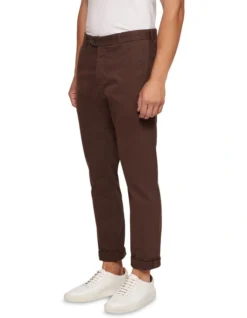 Oxford Luka Stretch Casual Pants In Brown 9 Oxford Luka Stretch Casual Pants In Brown -Men's Fashion 986194000 2 720x928