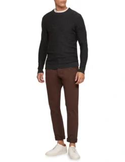 Oxford Luka Stretch Casual Pants In Brown 12 Oxford Luka Stretch Casual Pants In Brown -Men's Fashion 986194000 5 720x928
