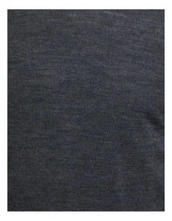 Oxford V-Neck Pure Merino Wool Pullover In Grey -Men's Fashion 986194630 6 1 720x928