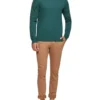 Oxford V-Neck Pure Merino Wool Pullover In Green -Men's Fashion 986195890 1 720x928