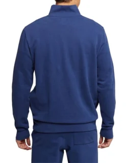 Oxford Wyatt Zip Neck Sweater Shirt In Blue 10 Oxford Wyatt Zip Neck Sweater Shirt In Blue -Men's Fashion 986198860 3 1 720x928