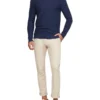 Oxford Leon Crew Neck Wool Rich Pullover In Navy -Men's Fashion 986199760 1 720x928