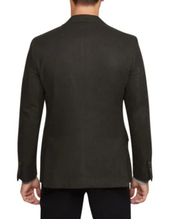 Oxford Blake Wool Rich Blazer In Green -Men's Fashion 986203270 3 720x928