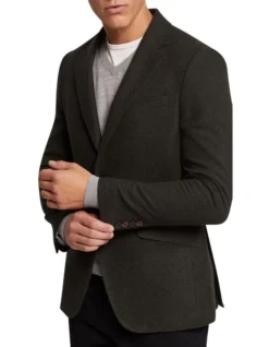 Oxford Blake Wool Rich Blazer In Green -Men's Fashion 986203270 4 720x928