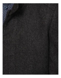 Oxford Wilson Wool Rich Overcoat In Grey -Men's Fashion 986204440 6 720x928