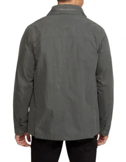 Oxford Miles Water Repellent Jacket In Green -Men's Fashion 986205880 3 720x928