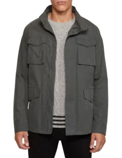 Oxford Miles Water Repellent Jacket In Green -Men's Fashion 986205880 5 720x928