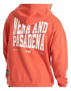 Tri-Star Relaxed Hooded In Red -Men's Fashion 986505220 4 720x928