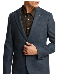 Oxford Milton Wool Rich Blazer In Blue -Men's Fashion 987064300 4 720x928