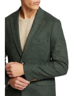 Oxford Milton Wool Rich Blazer In Green 11 Oxford Milton Wool Rich Blazer In Green -Men's Fashion 987064390 4 720x928