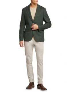 Oxford Milton Wool Rich Blazer In Green 12 Oxford Milton Wool Rich Blazer In Green -Men's Fashion 987064390 5 720x928