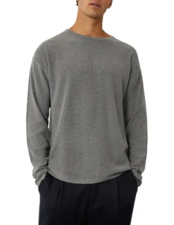 The Washed Aries Knit In Grey