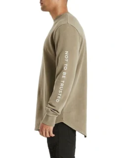 Phantom Dual Curved Sweater In Brown 8 Phantom Dual Curved Sweater In Brown -Men's Fashion 990395290 3 720x928