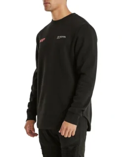Carmine Dual Curved Sweater In Black 7 Carmine Dual Curved Sweater In Black -Men's Fashion 990395380 3 720x928