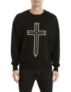 Vandenberg Relaxed Knit In Black