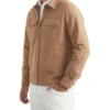 French Connection Twill Utility Jacket In Brown -Men's Fashion 990495460 1 720x928