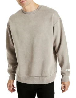 Relaxed Fit Sweatshirt In Grey -Men's Fashion 991045630 3 720x928