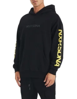 Richmond Relaxed Fit Hoodie In Black -Men's Fashion 991045990 4 720x928