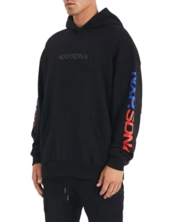 Melbourne Relaxed Fit Hoodie In Black -Men's Fashion 991046080 4 720x928