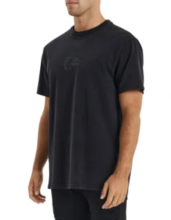 West Coast Relaxed Fit Tee In Black -Men's Fashion 991047700 3 720x928