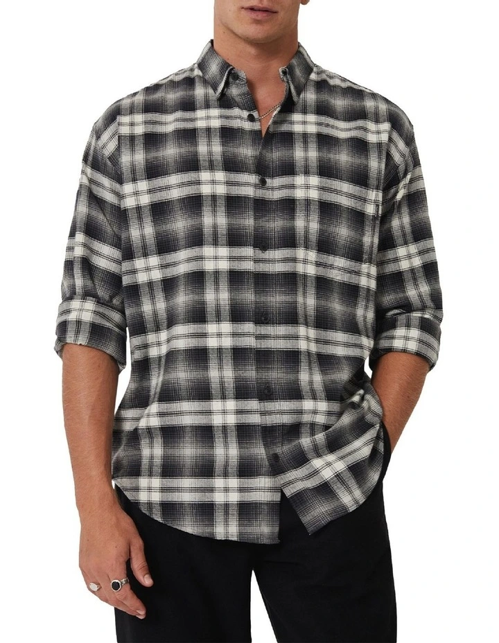 The Kingman Long Sleeve Shirt In Black 3 The Kingman Long Sleeve Shirt In Black