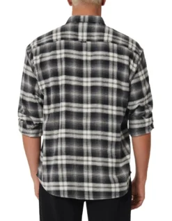 The Kingman Long Sleeve Shirt In Black 5 The Kingman Long Sleeve Shirt In Black -Men's Fashion 991143640 2 720x928