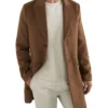 French Connection Classic Wool Coat In Brown -Men's Fashion 991618480 991607680 1 720x928