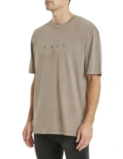 Foxboro Box Fit Tee In Brown -Men's Fashion 991650250 3 720x928