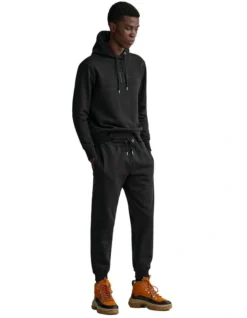 Gant Tonal Archive Shield Pants In Black -Men's Fashion 992477440 3 720x928