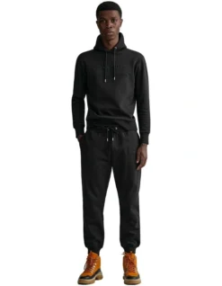 Gant Tonal Archive Shield Pants In Black -Men's Fashion 992477440 4 720x928