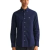 Gant The Broadcloth Slim Button Down In Blue -Men's Fashion 992478790 1 720x928