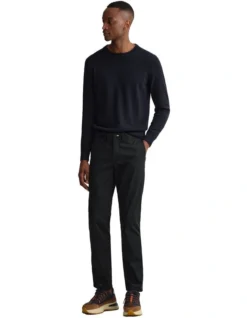Gant Hallden Twill Chinos In Black -Men's Fashion 992479870 4 720x928